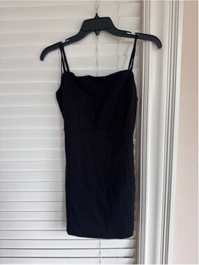 Women's Windsor Black Mini Dress with Bow Detail